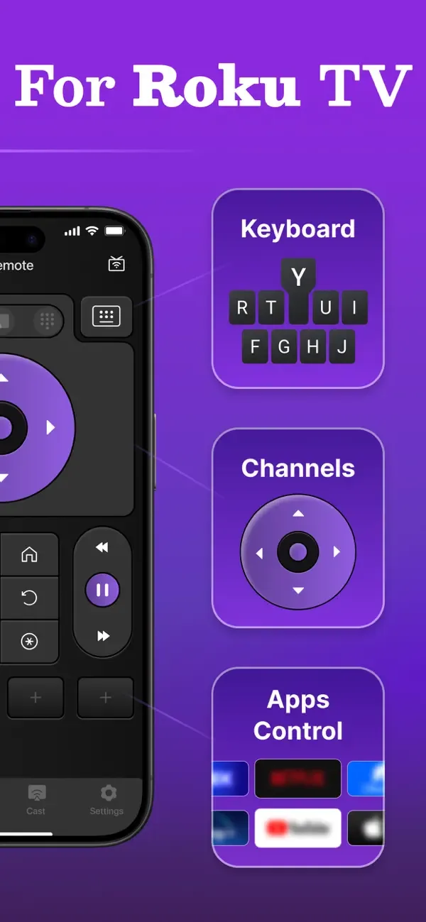 TV Remote Control App for Roku screenshot 3