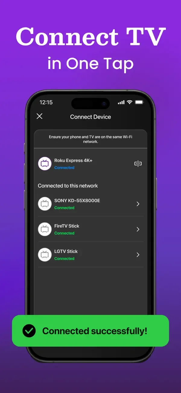 TV Remote Control App for Roku screenshot 4