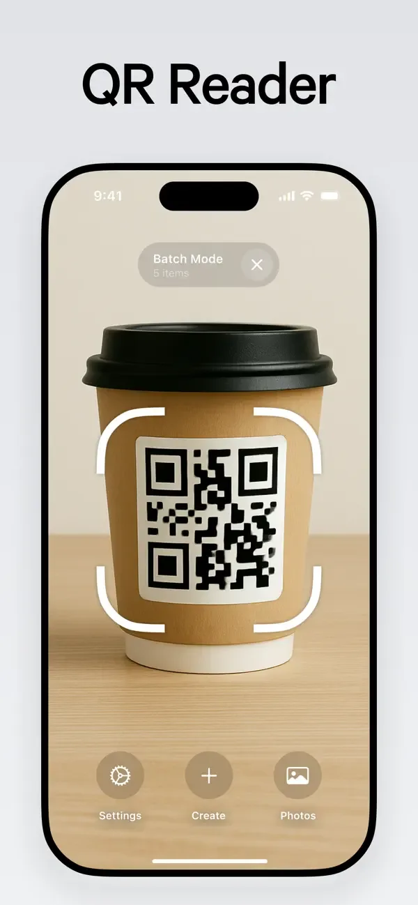 QR Code Toolbox+ screenshot 2