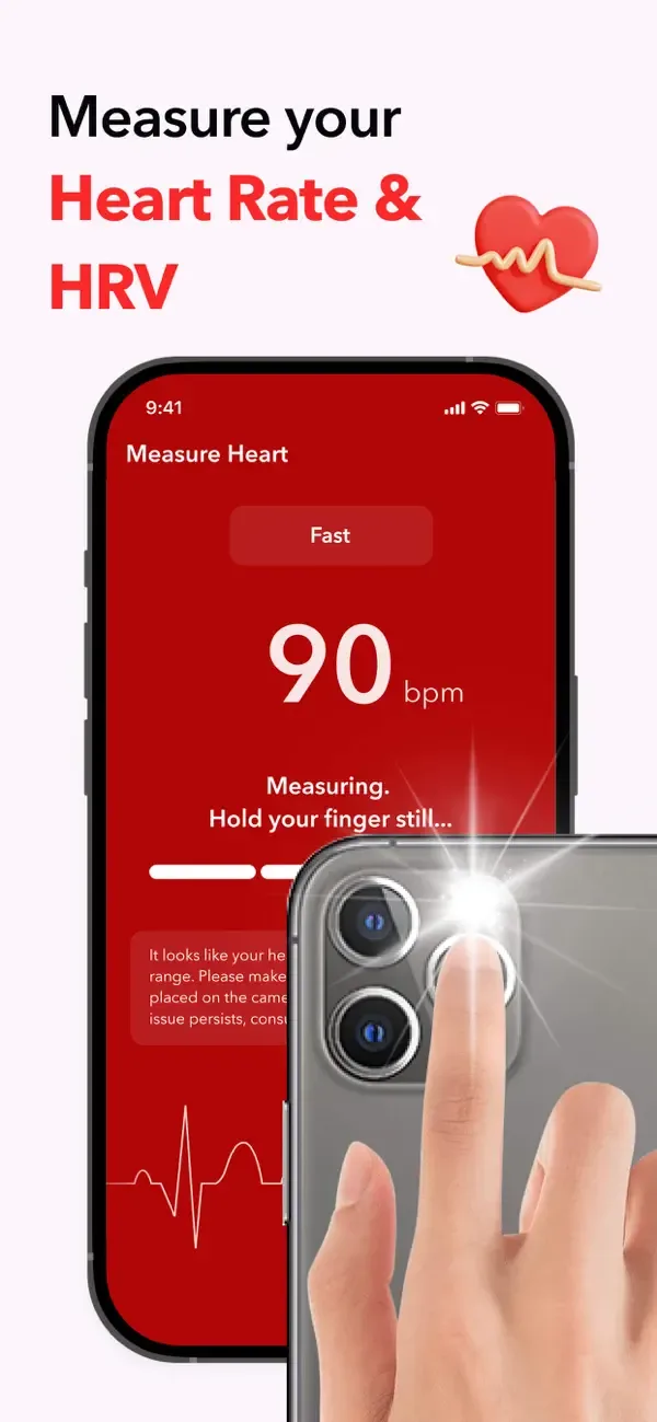 PulseMate: Heart Rate Monitor screenshot 1