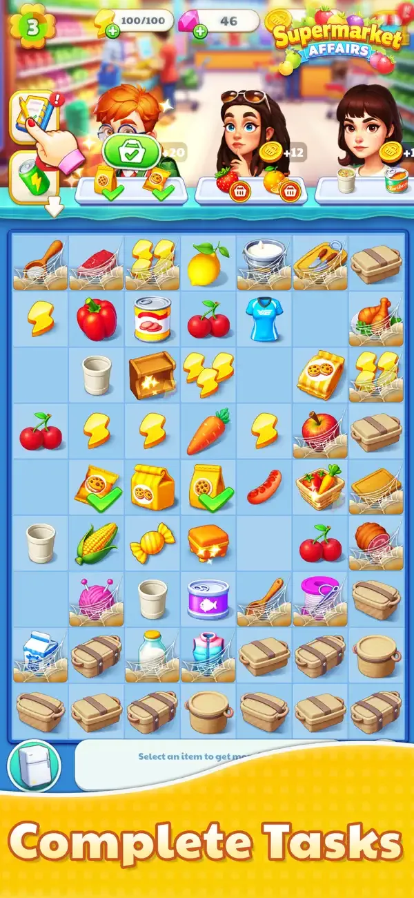 Supermarket Affairs - Merge screenshot 2