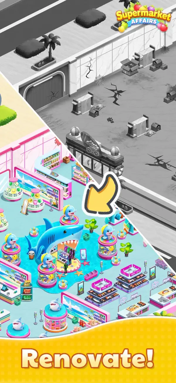 Supermarket Affairs - Merge screenshot 4