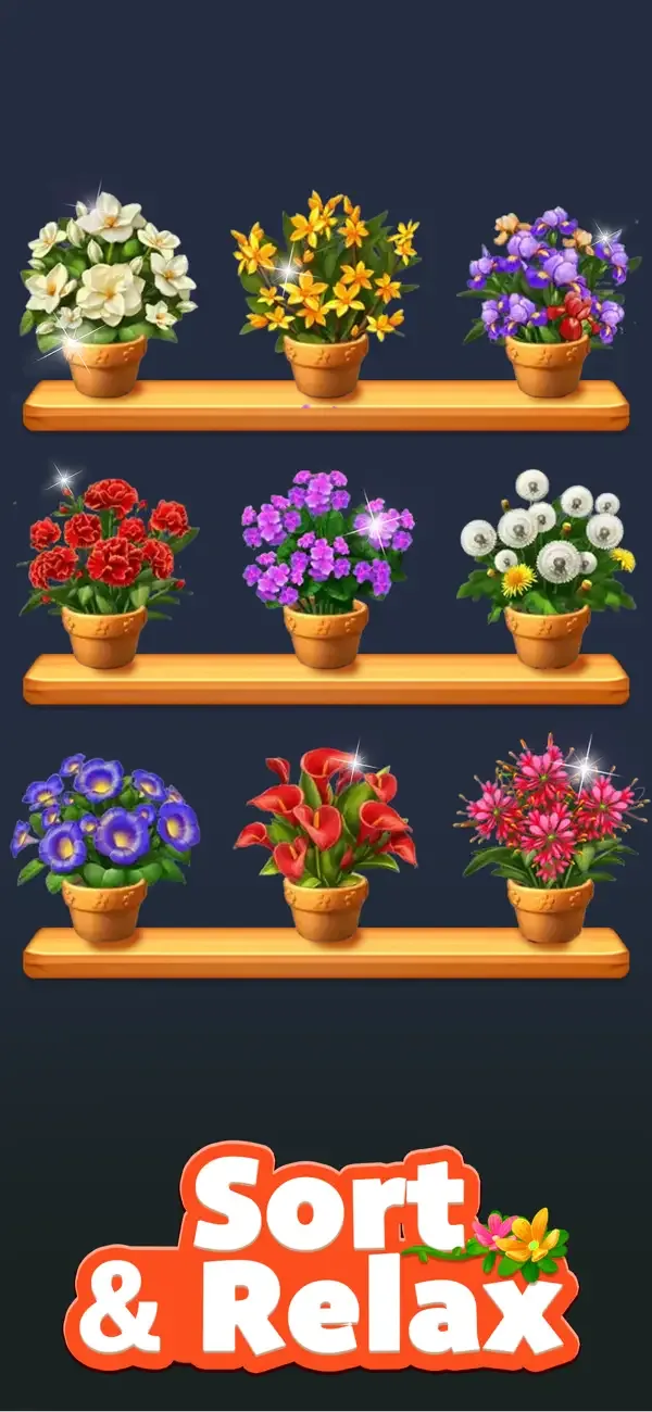 Blossom Match: Sorting Games screenshot 3