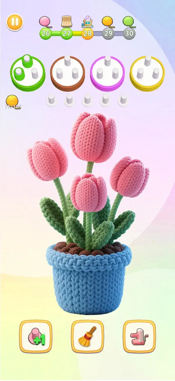 Wool Craze -Yarn Color Sort 3D screenshot 3