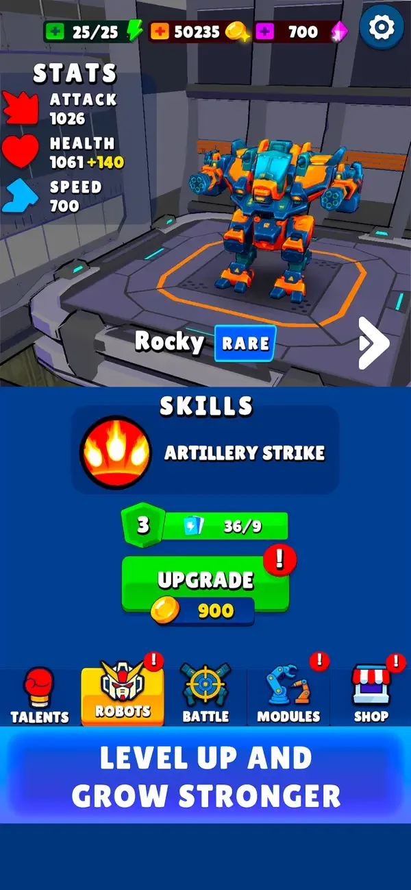 Robot Survivor: Mech Battle screenshot 5
