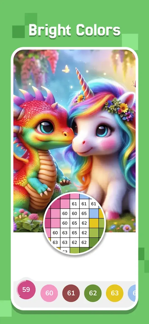 Pixel Coloring-Color by number screenshot 4