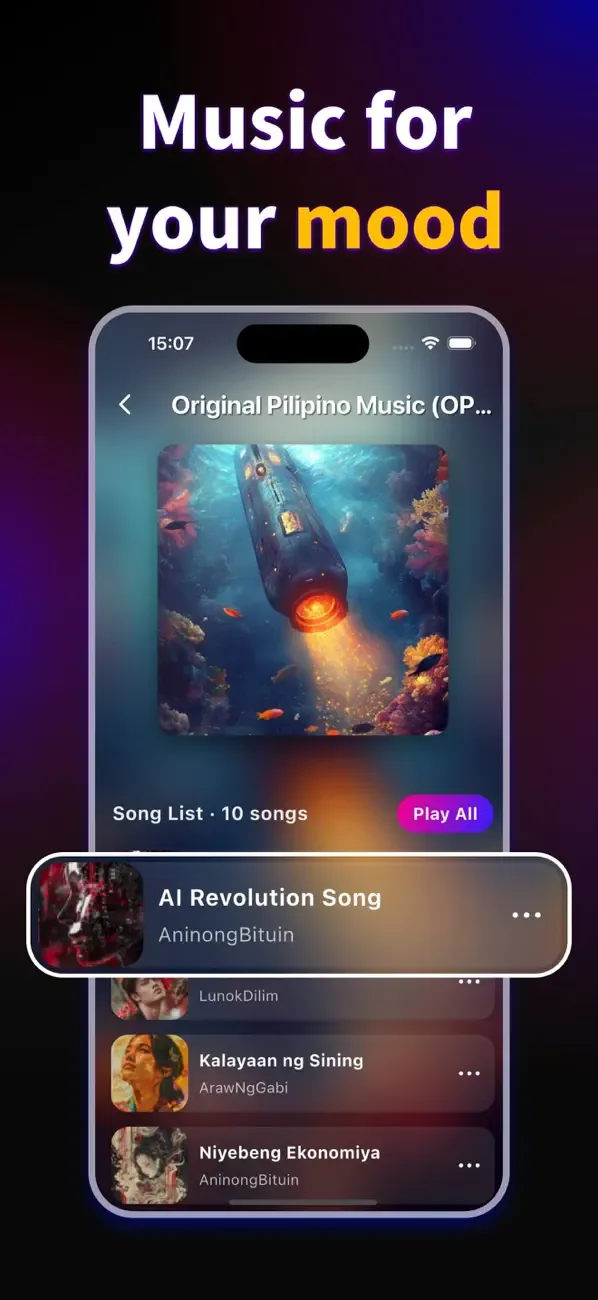 KP - AI Music & Song Generator screenshot 5