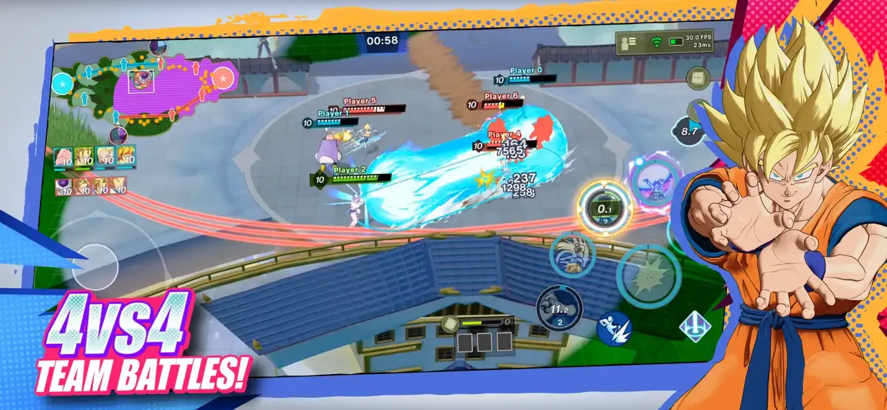 DRAGON BALL GEKISHIN SQUADRA screenshot 2