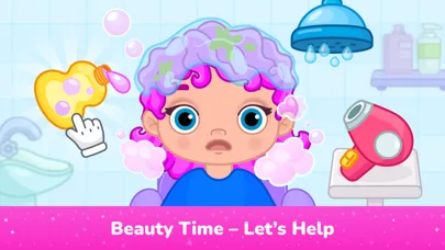 Little Girl Games: Kids Makeup screenshot 3