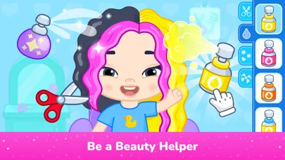 Little Girl Games: Kids Makeup screenshot 4