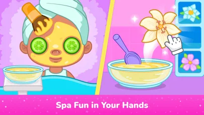 Little Girl Games: Kids Makeup screenshot 5