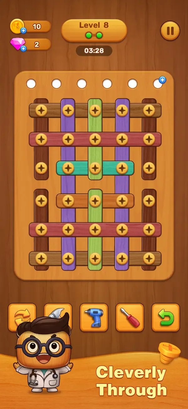 Wood Screw - Nuts & Bolts screenshot 2