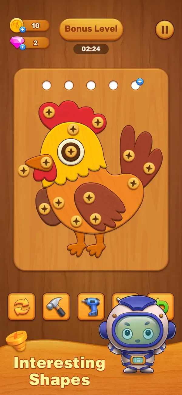 Wood Screw - Nuts & Bolts screenshot 3