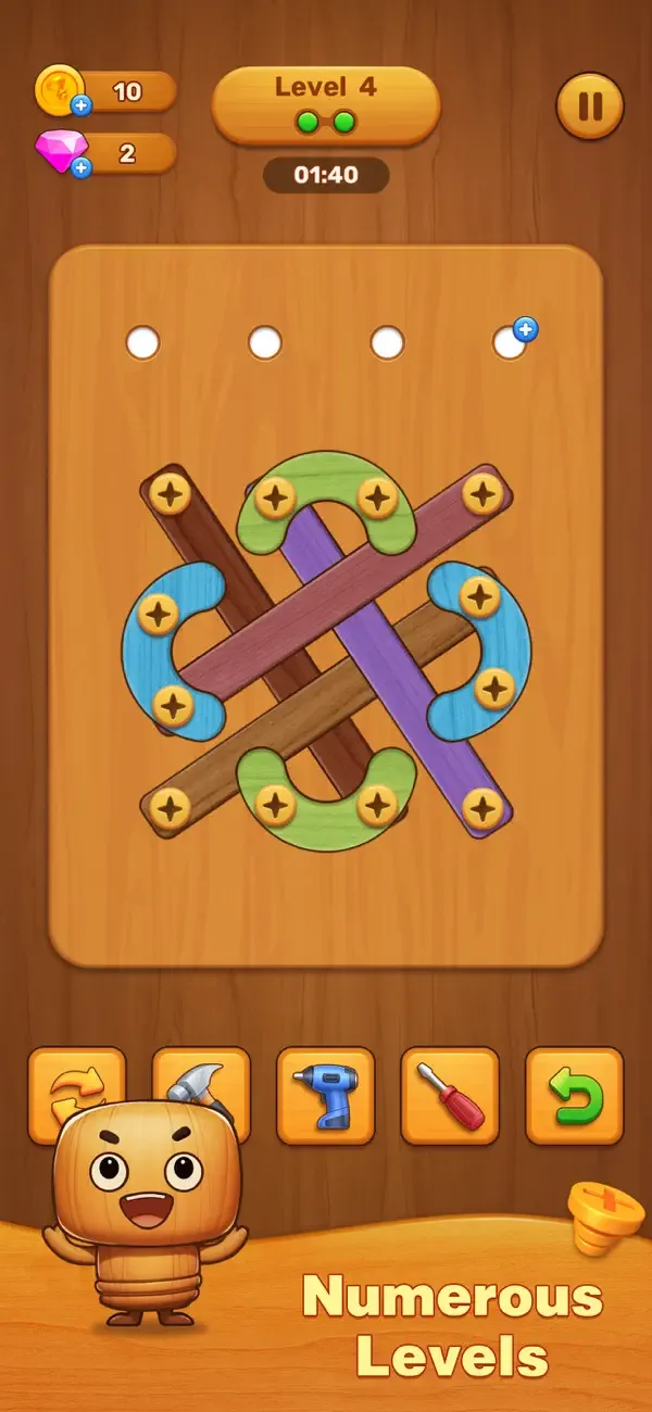 Wood Screw - Nuts & Bolts screenshot 4