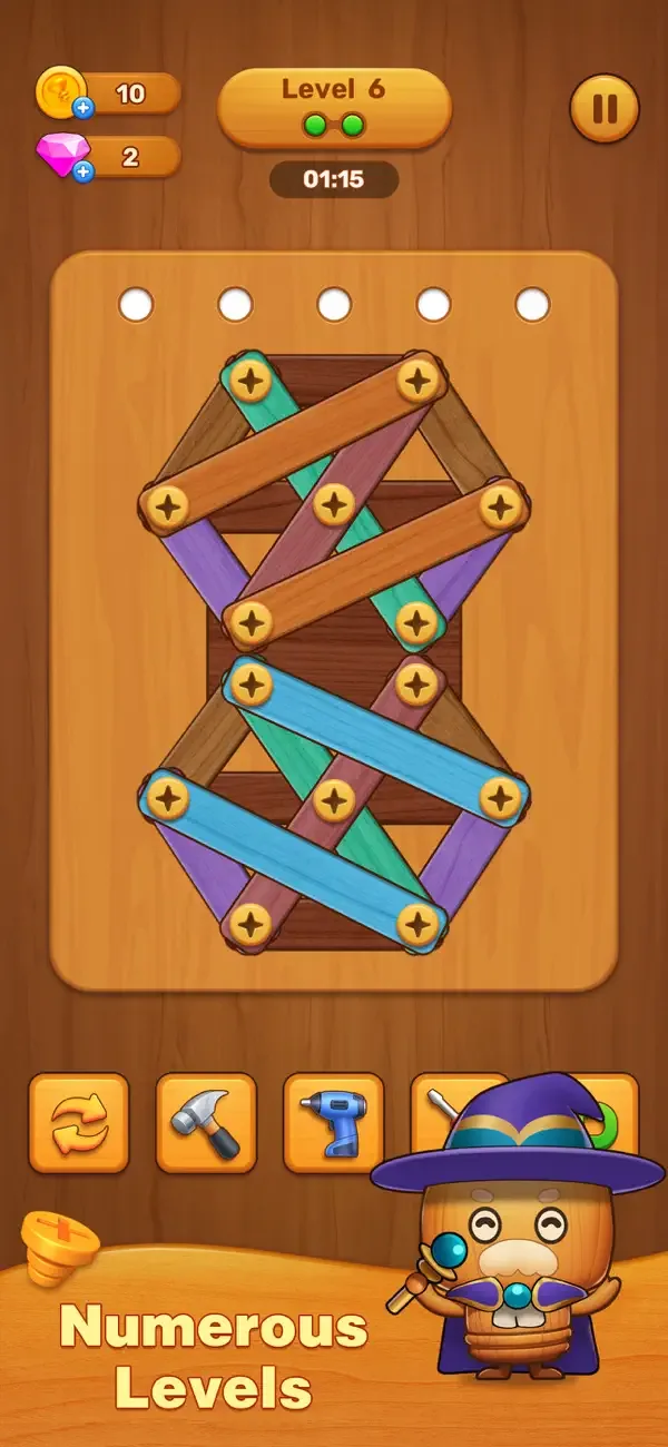 Wood Screw - Nuts & Bolts screenshot 5