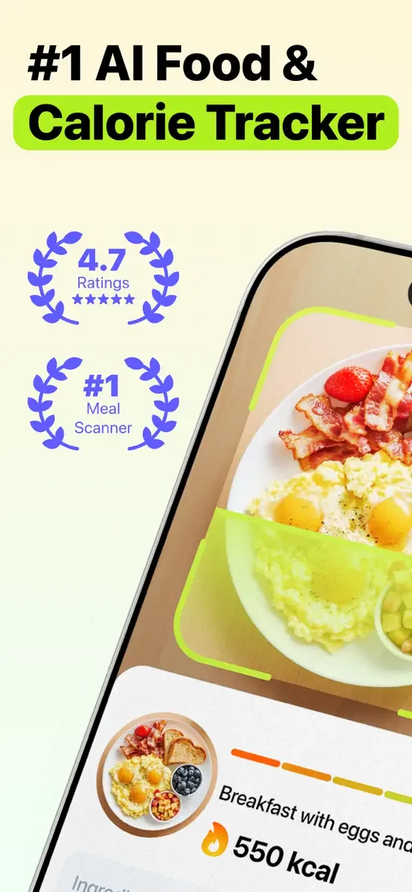 AI Calorie Counter: Eatlike screenshot 1