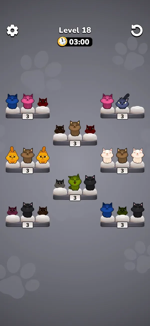 Cat Sort screenshot 1