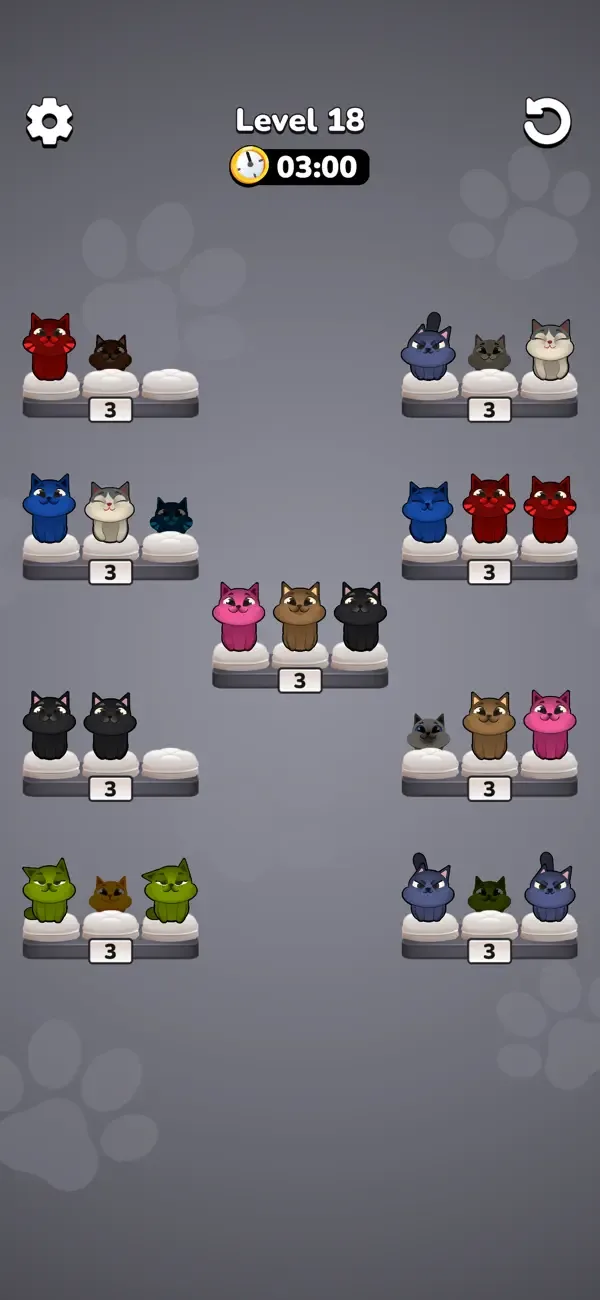 Cat Sort screenshot 2