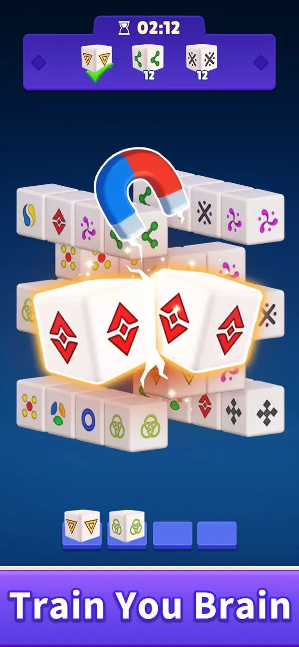 3D Mahjong Dimension screenshot 2