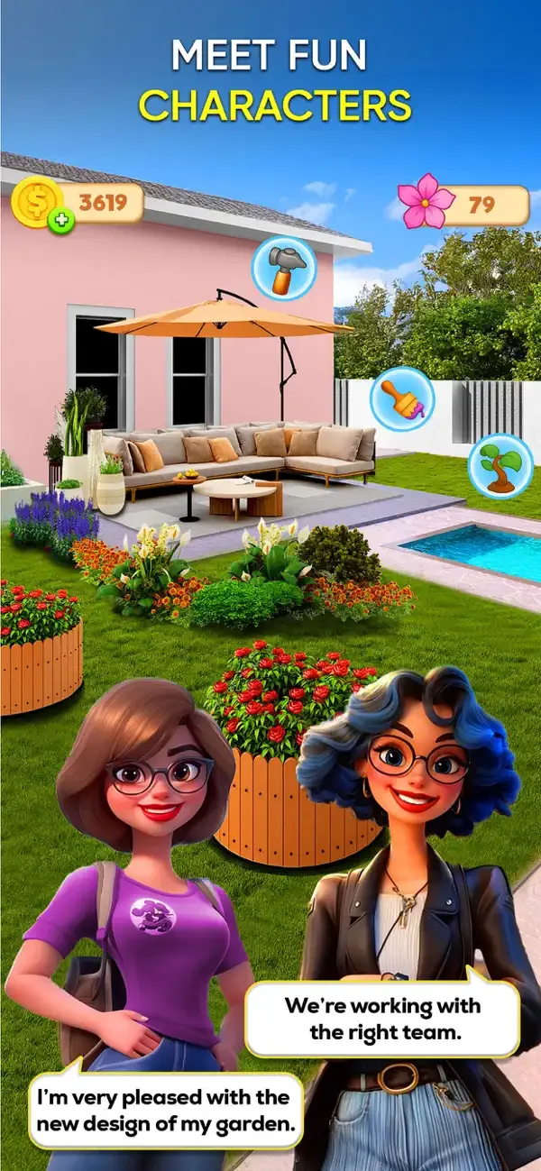 Garden & Home: Design Game screenshot 4