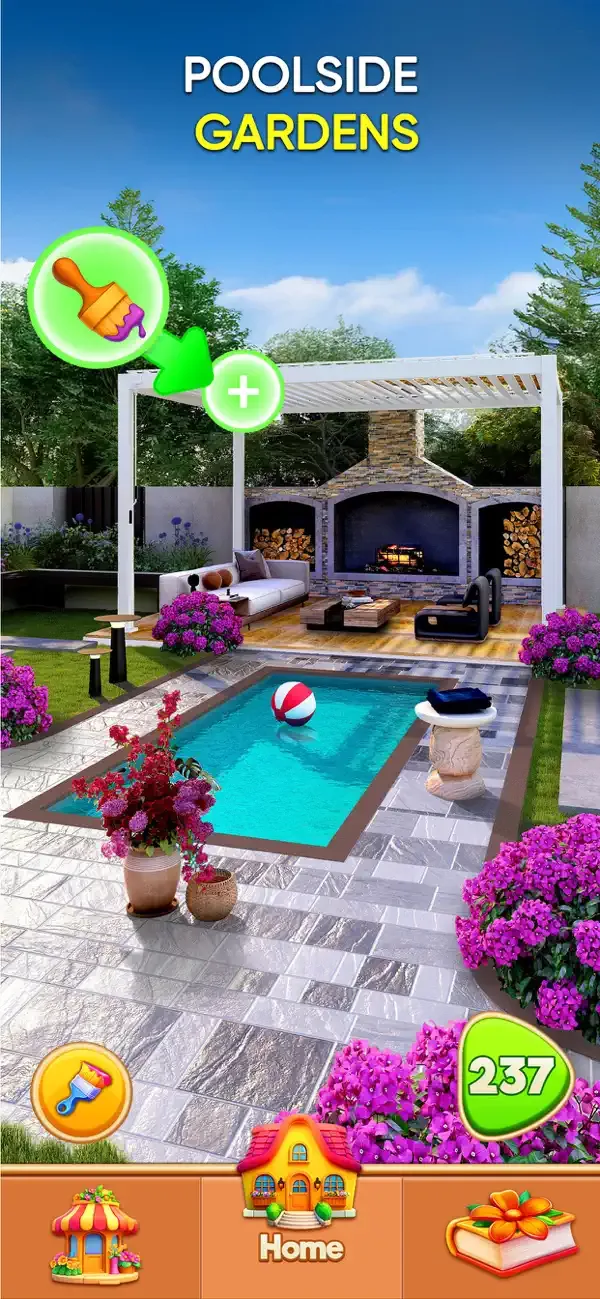 Garden & Home: Design Game screenshot 5