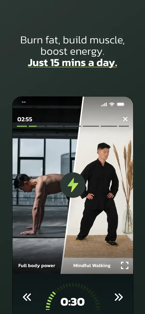 Muscle Charge: Men 40+ Fitness screenshot 2