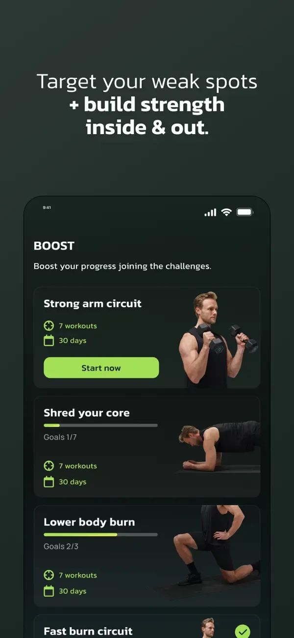 Muscle Charge: Men 40+ Fitness screenshot 5