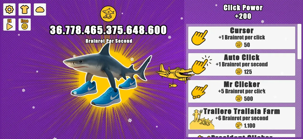 Italian Brainrot Clicker screenshot 1