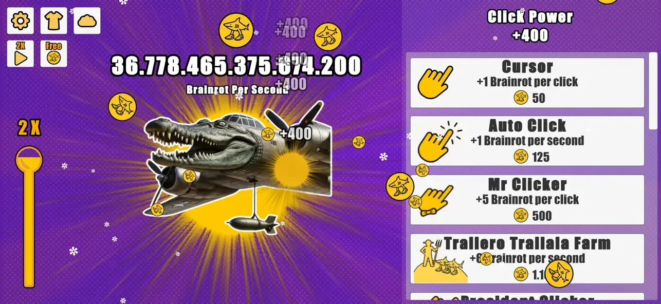 Italian Brainrot Clicker screenshot 2