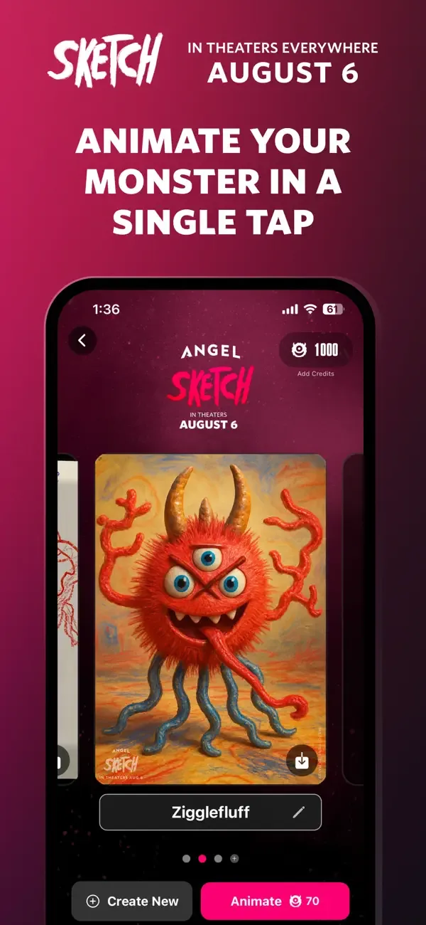 SKETCH: AI Monster Maker screenshot 2
