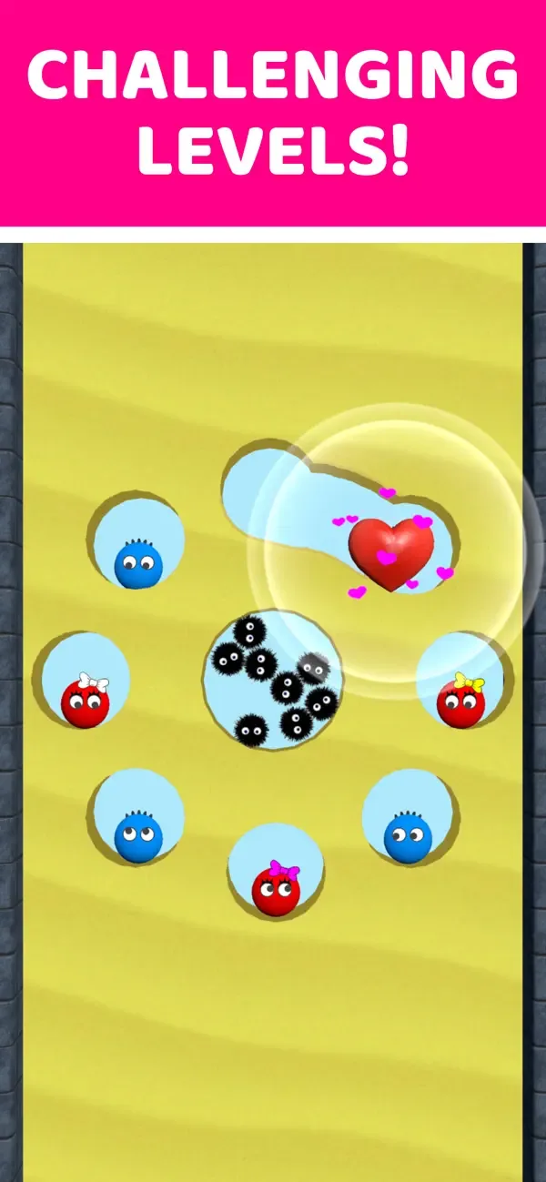 Lucky Balls - Erase sand game screenshot 3