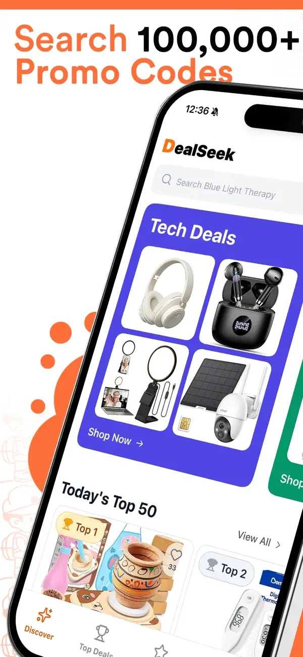 DealSeek: Coupons & Discounts screenshot 1