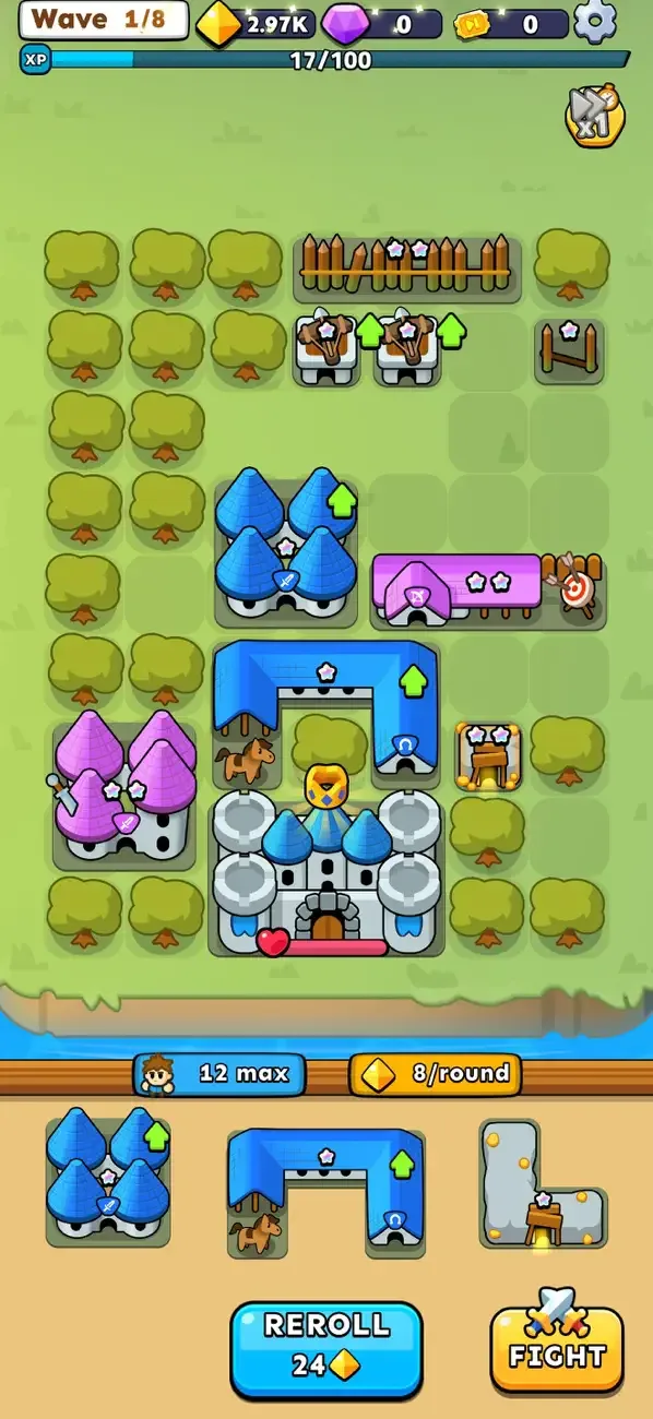Fortress Merge screenshot 2
