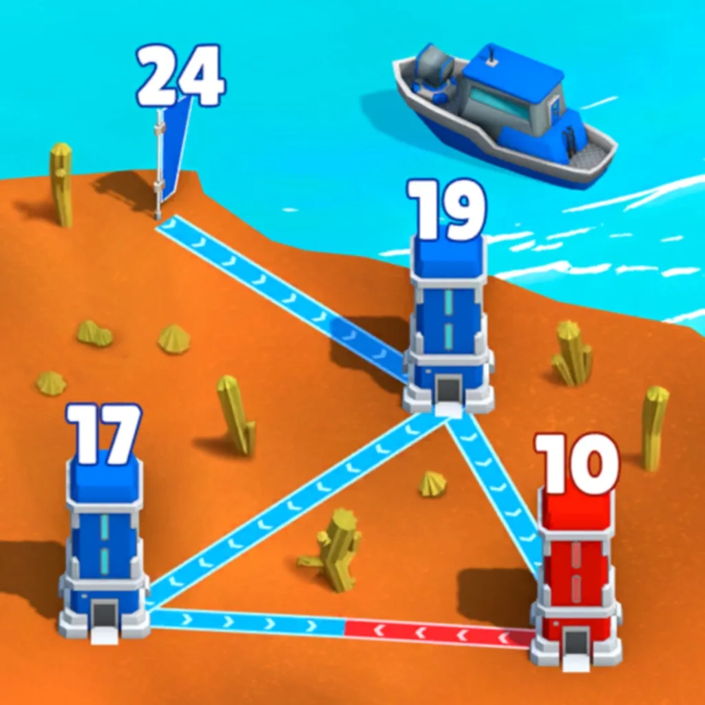 Tower Battle: Connect Towers