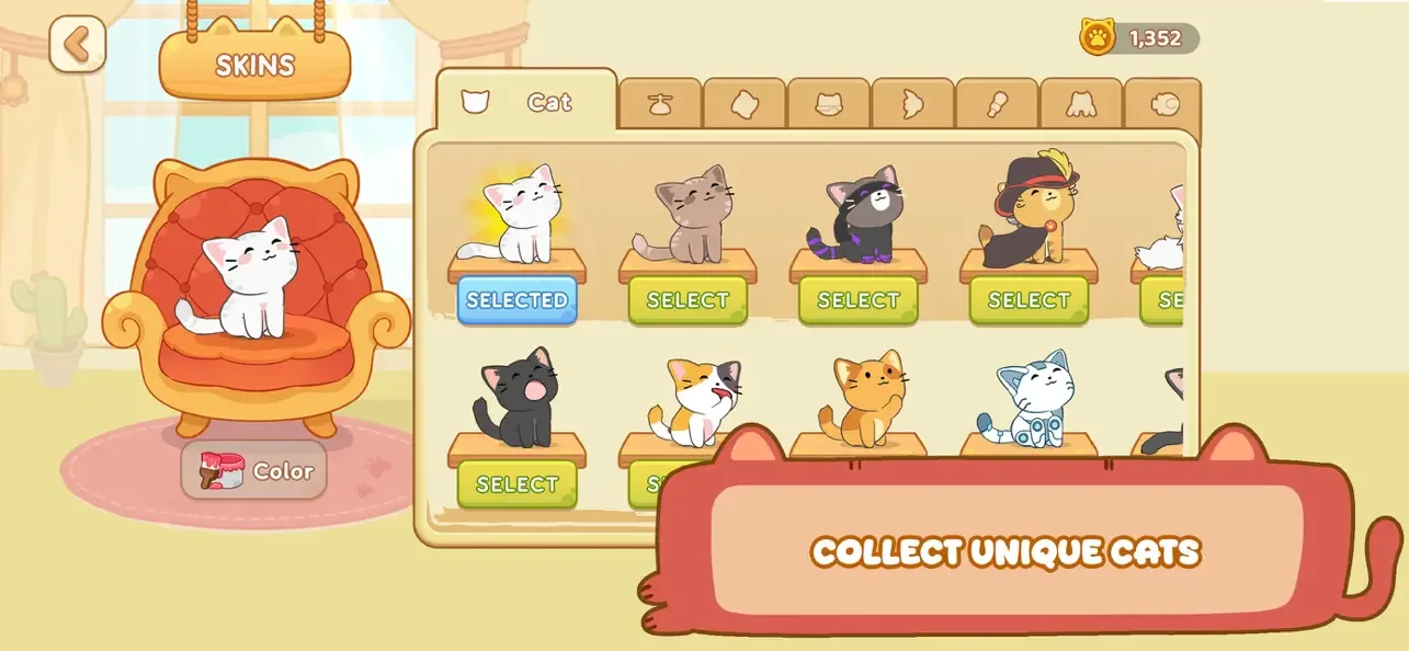 Cat Dash: Cute Cat Music Game screenshot 1