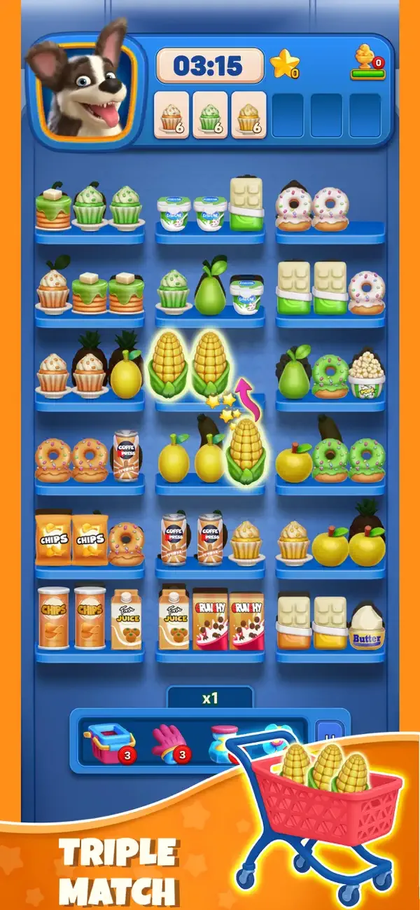 Triple Goods Sort screenshot 1