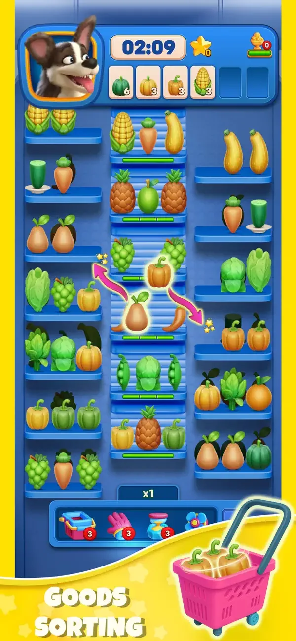 Triple Goods Sort screenshot 2