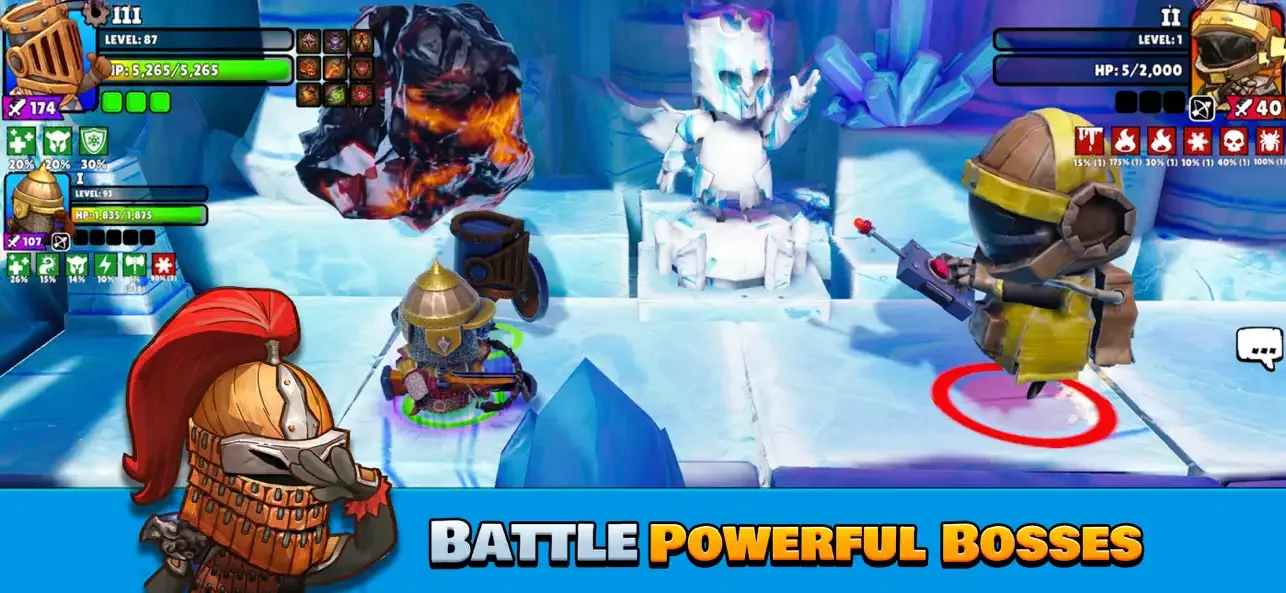 Big Helmets: Heroes of Destiny screenshot 3