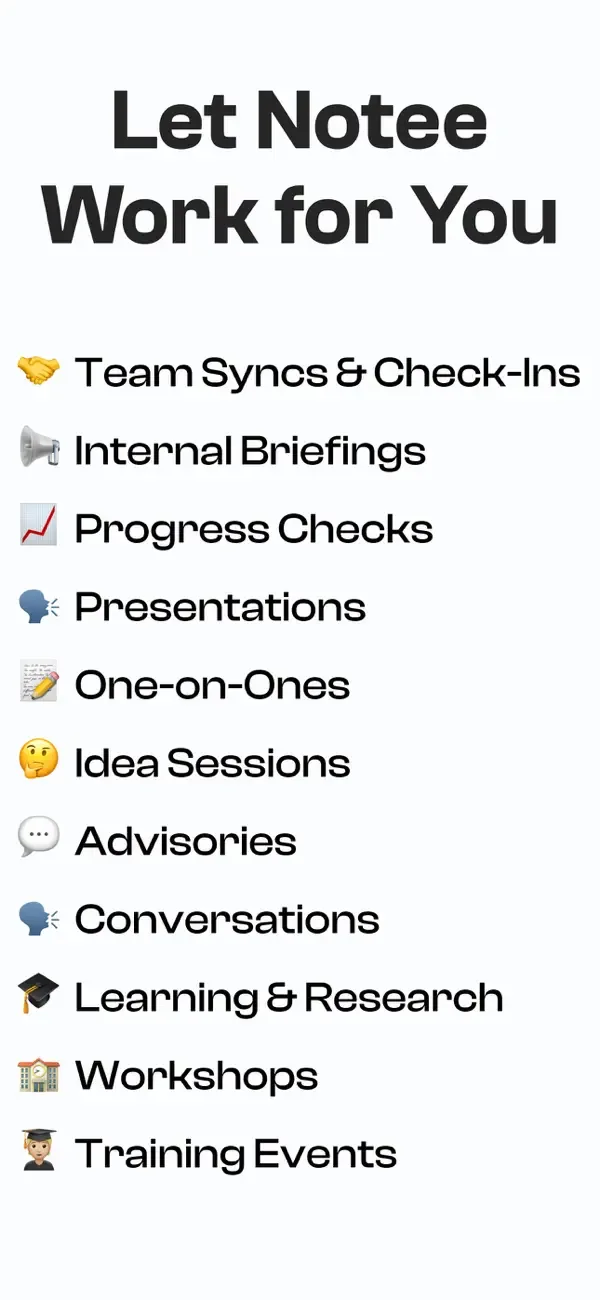 Notee: AI Note Taker screenshot 4