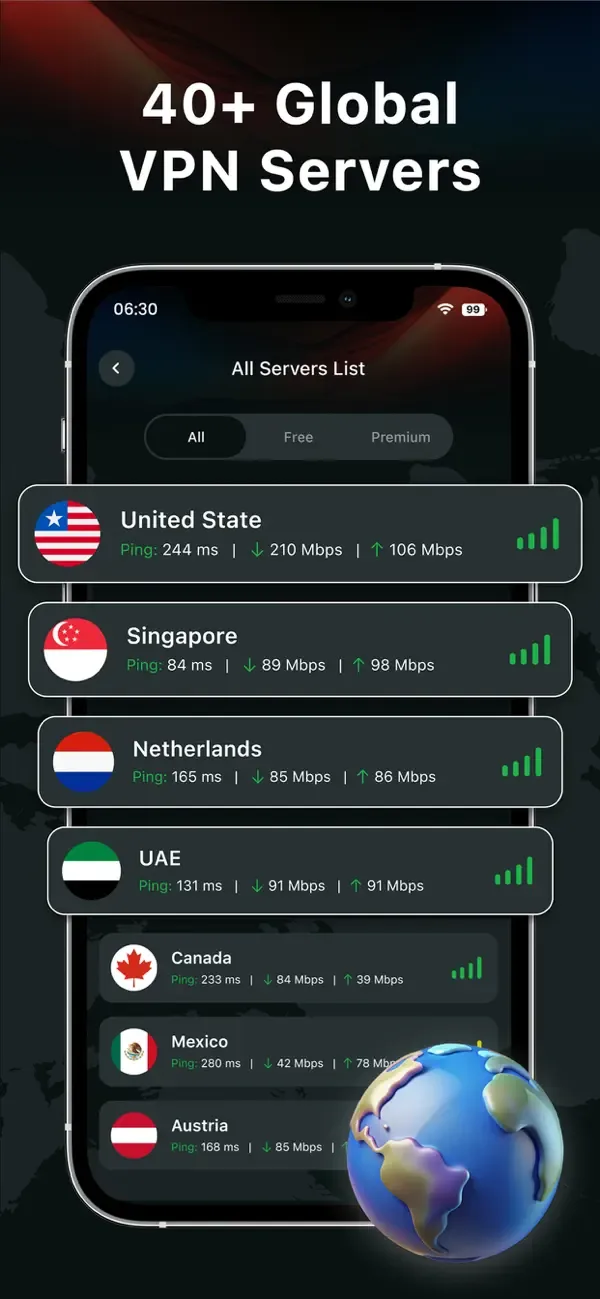 Broza VPN Fast & Secure Proxy screenshot 2