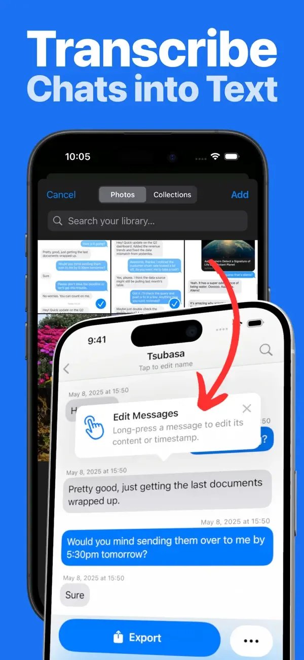TextPort: Text Message Export screenshot 5