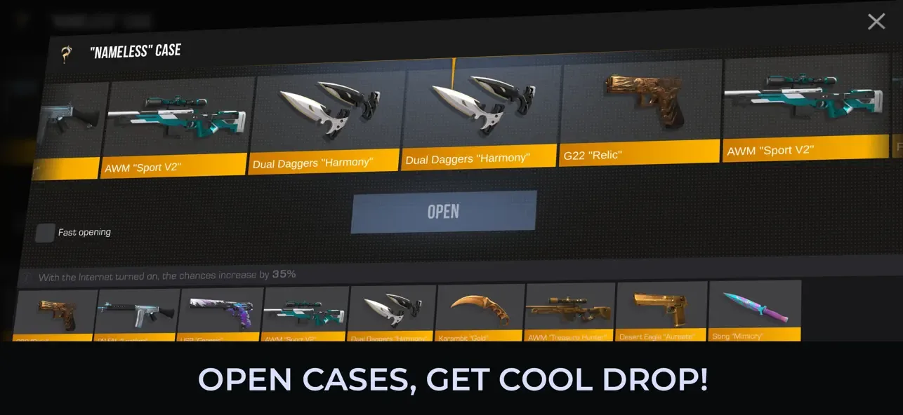 Case Simulator PRO — Standoff screenshot 4