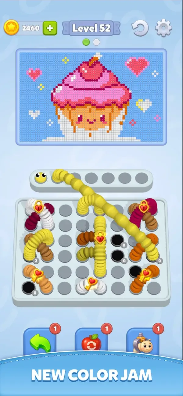 Wiggle Tangle - Thread Puzzle screenshot 5
