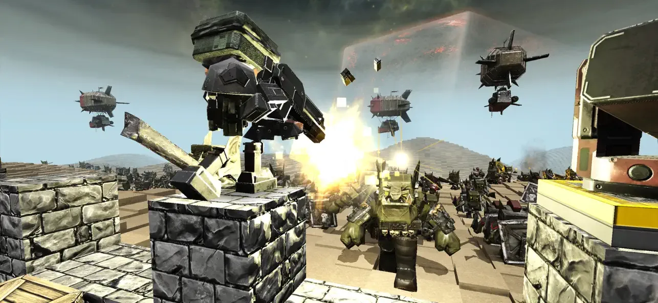 Block Fortress 2 screenshot 1