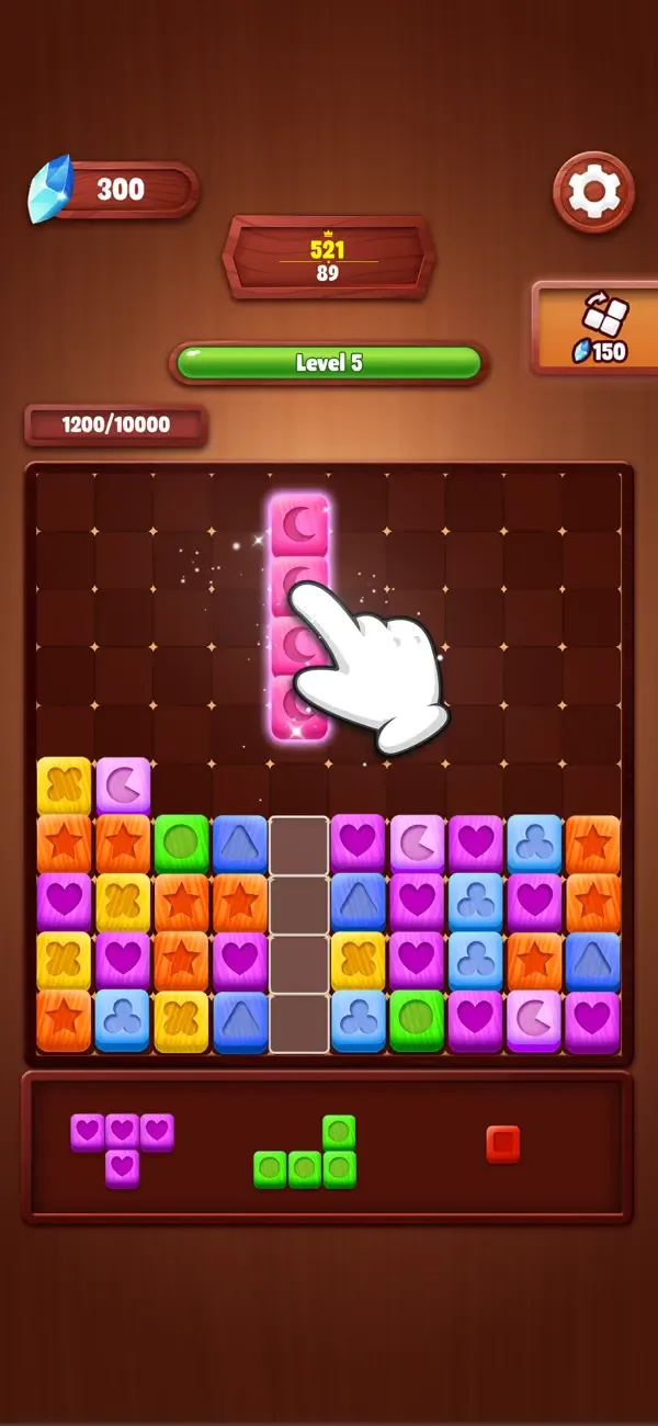 Woody Block Color Blast screenshot 1