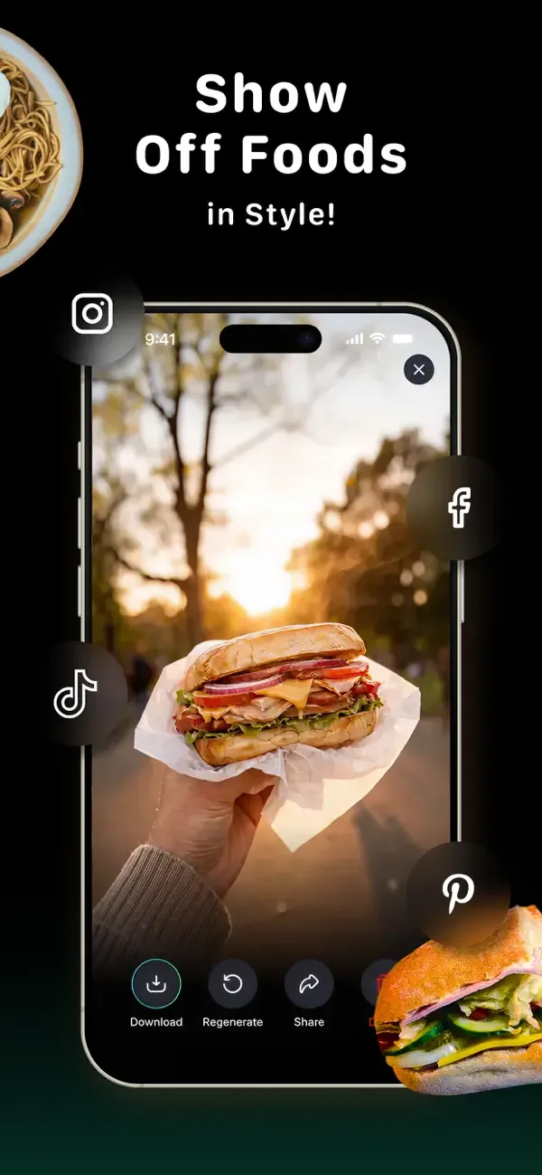 Lumera AI: Food Video Maker screenshot 4