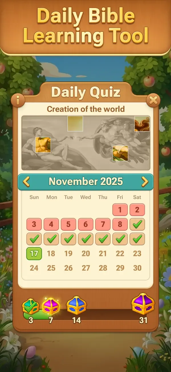 Lord’s Word - KJV Bible Puzzle screenshot 5