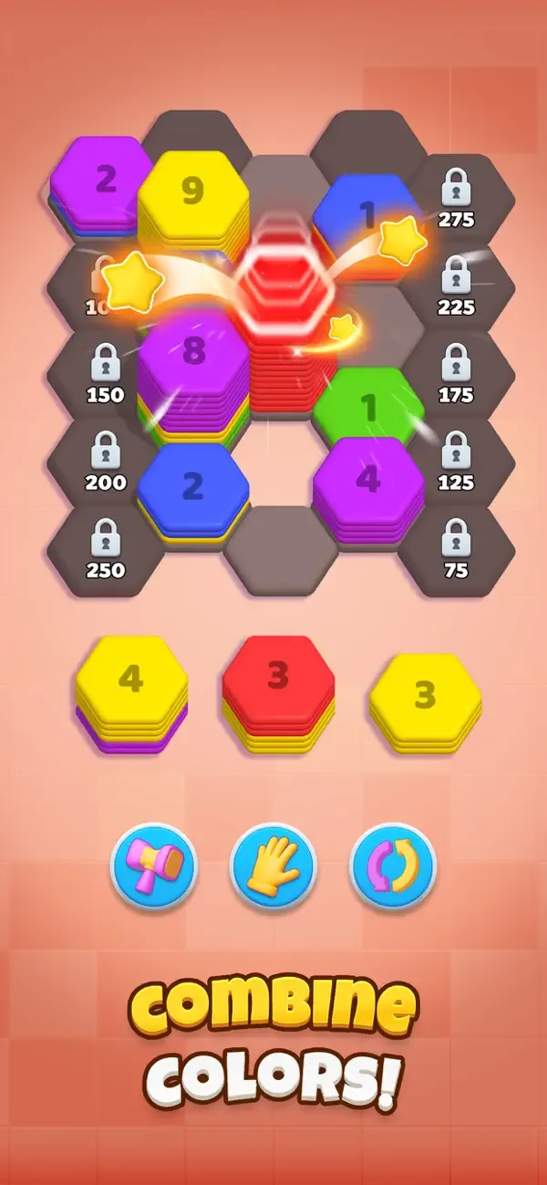 Hexa Crush screenshot 3
