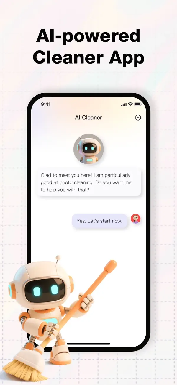 AI Cleaner-Chat to cleanup screenshot 1