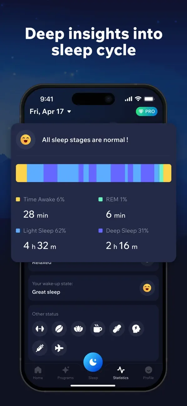 ASleep: Tracker and Relax screenshot 4